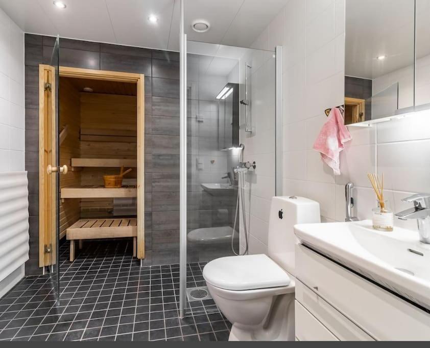 74,5 M2 App Wih 3beds And Sauna Apartment *